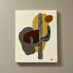 Cactus painting